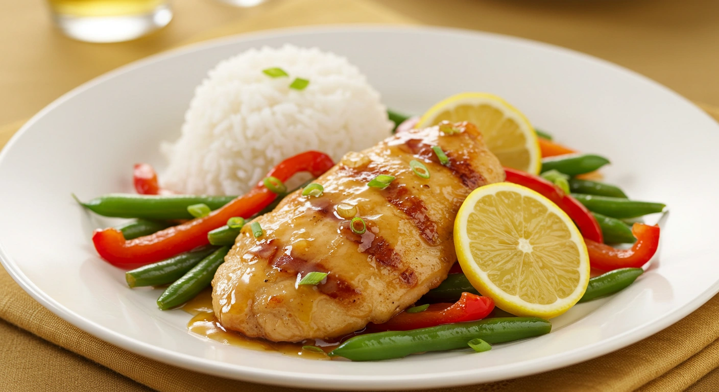 Honey Lemon Chicken - tertiary view